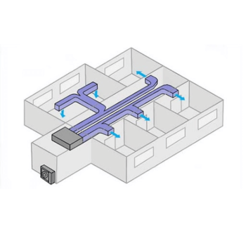 Instalación conductos vivienda