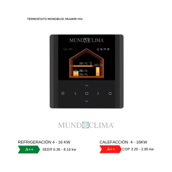 Aerotermia Mundoclima MUAMR-16-H14 - Imagen 2